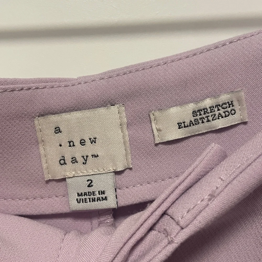 A New Day Lilac Pants - Picture 2 of 6